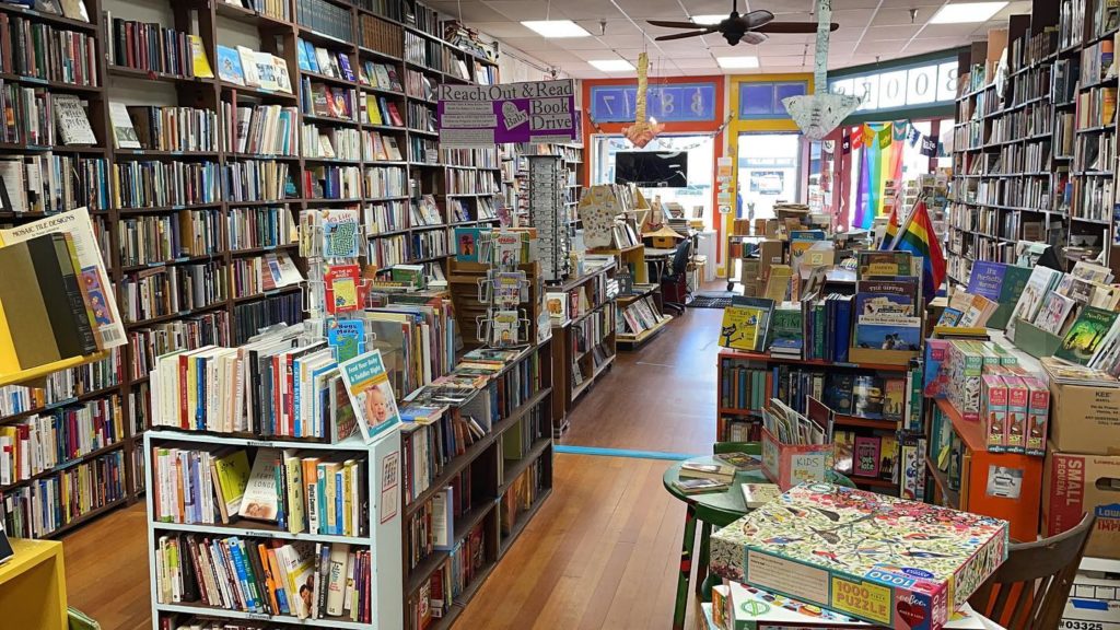Bluestocking Book Store interior
