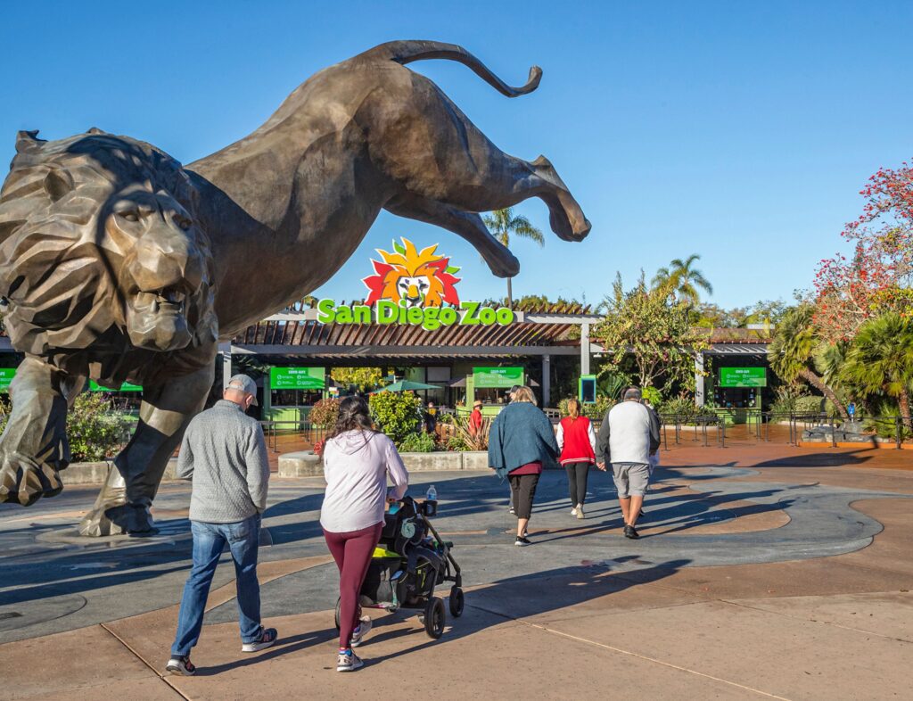 San Diego Zoo entrance