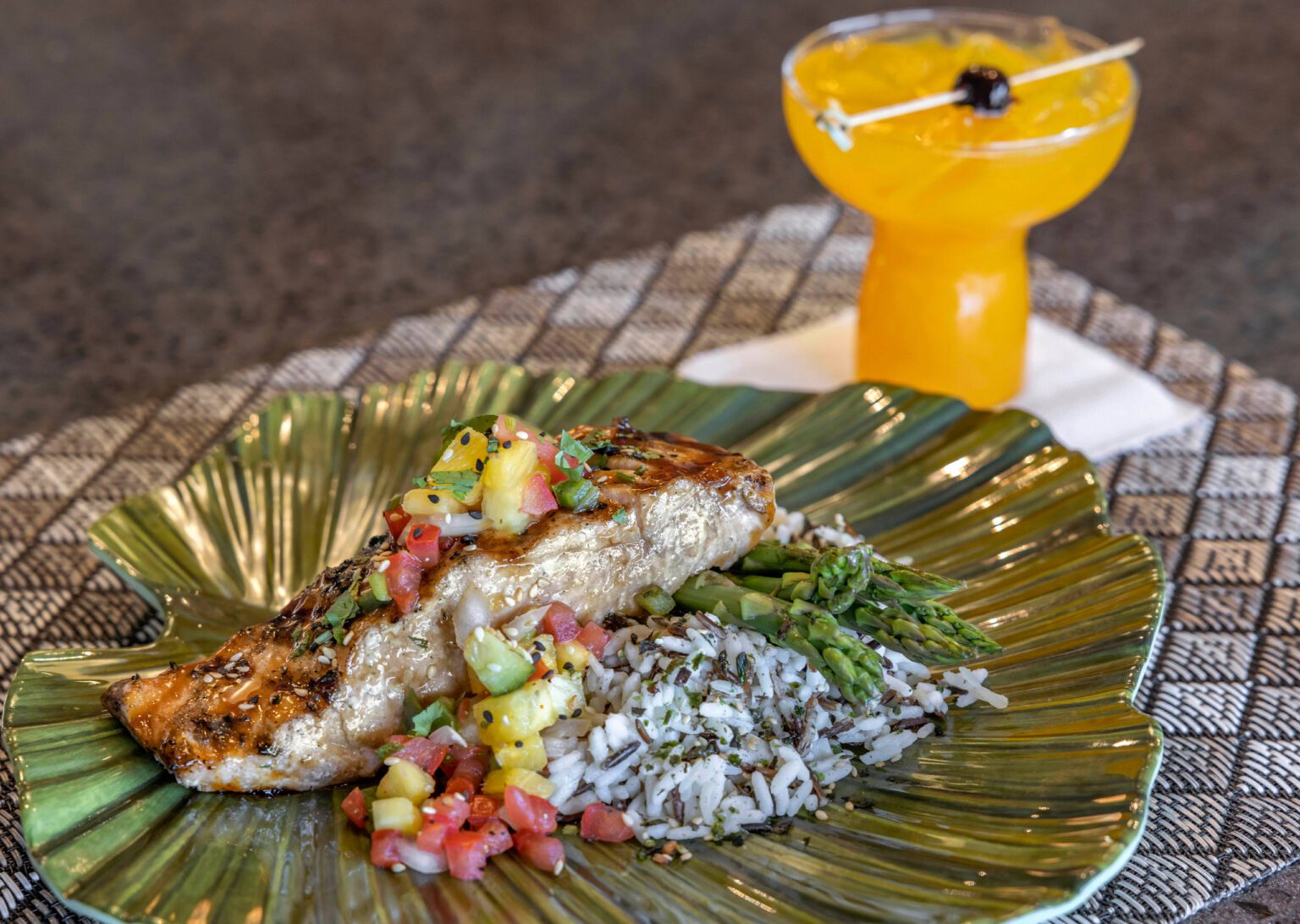 plated fish