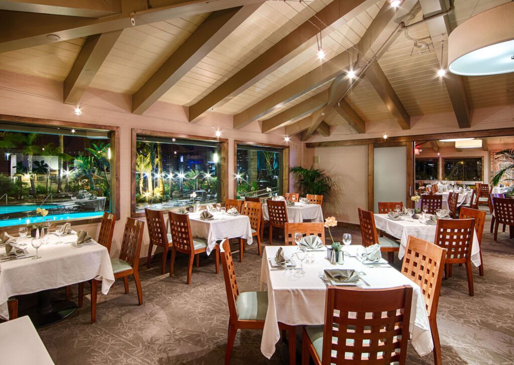 Blue Wave dining room