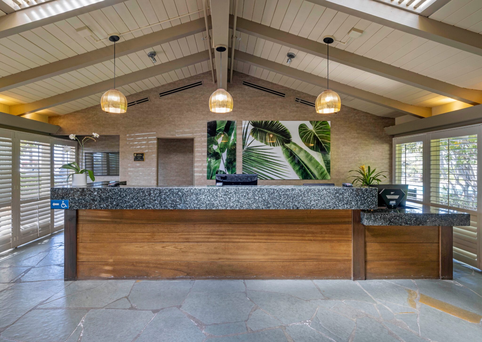 front desk