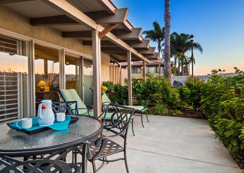 breakfast on the patio