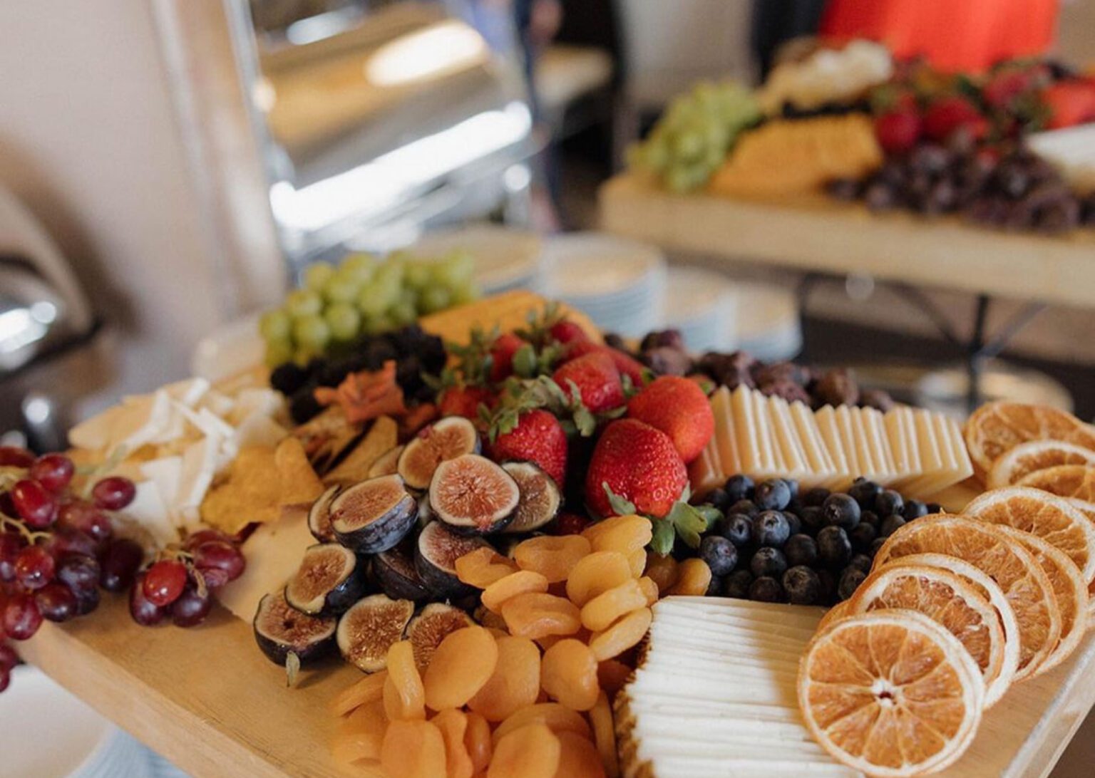 fruit and cheese