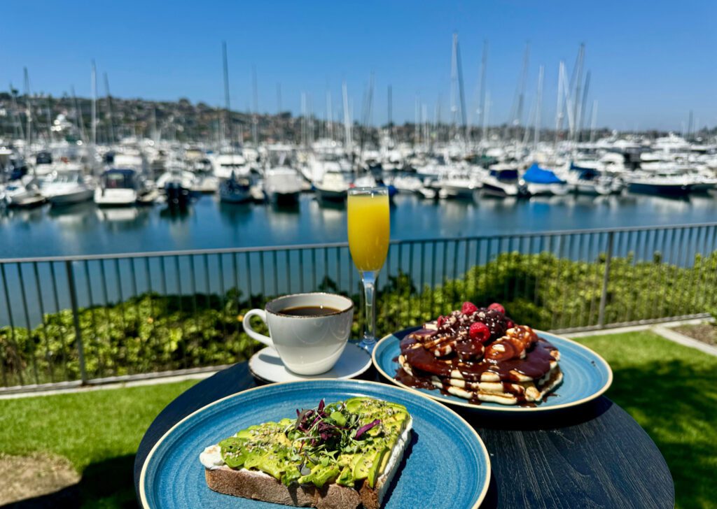 breakfast on the patio