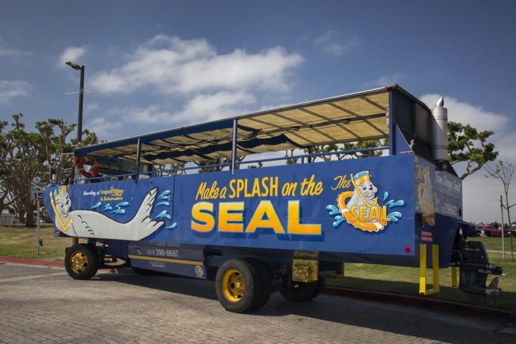 an amphibious vehicle