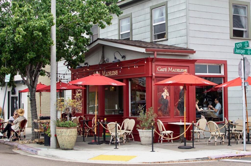 Cafe Madeline exterior