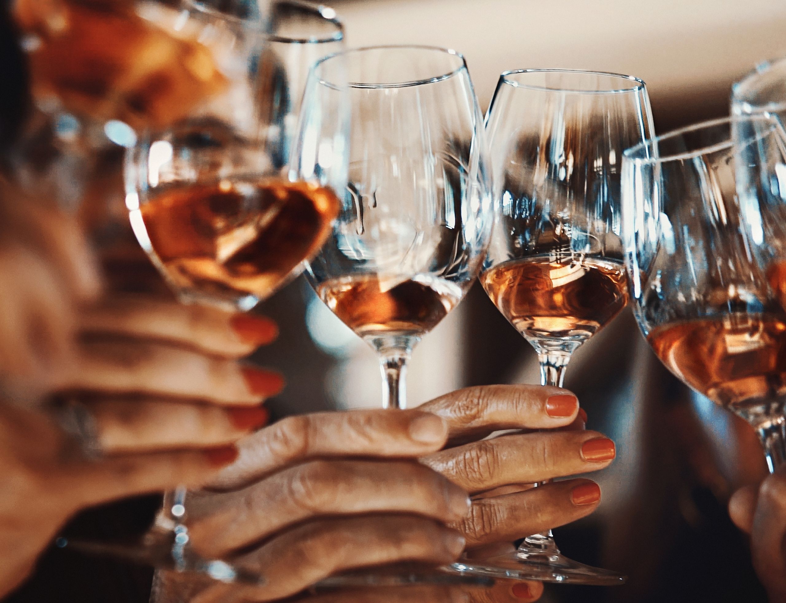 glasses of wine