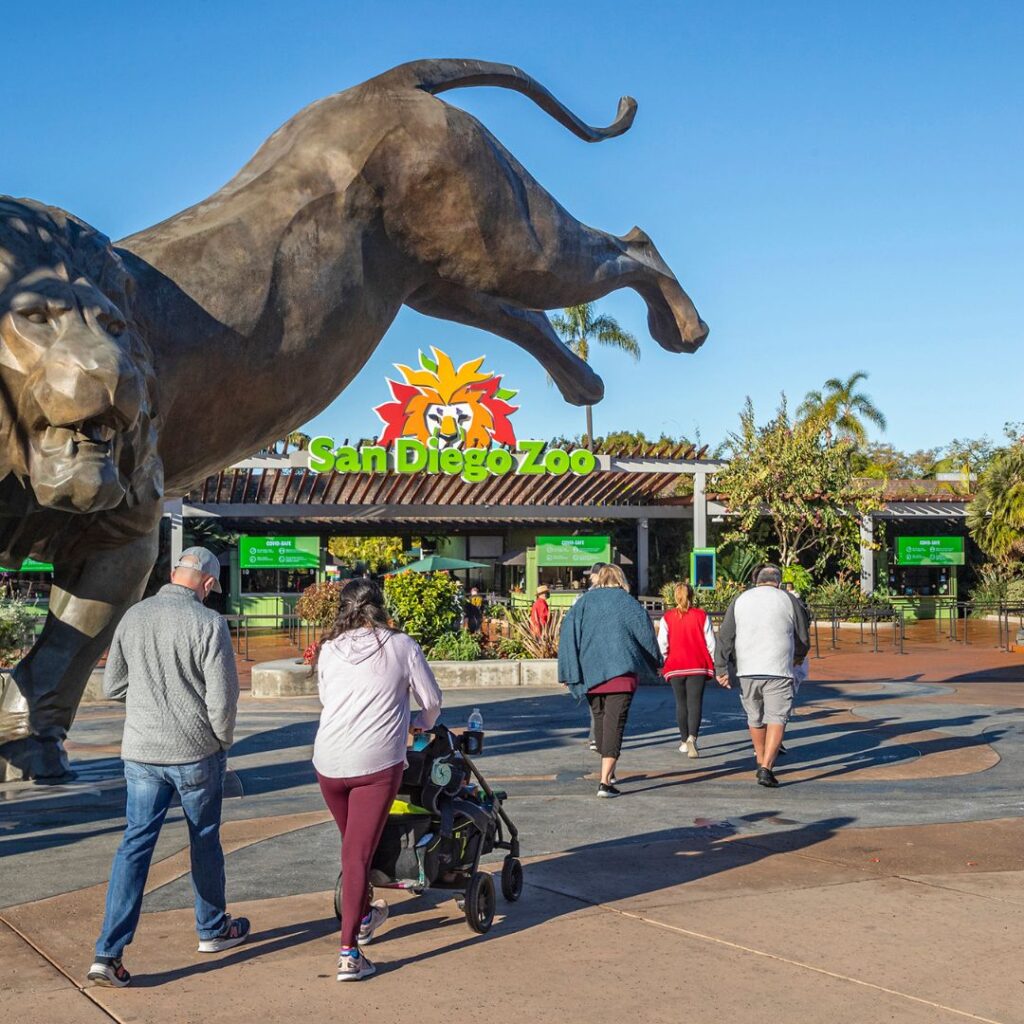 Entrance to San Diego Zoo