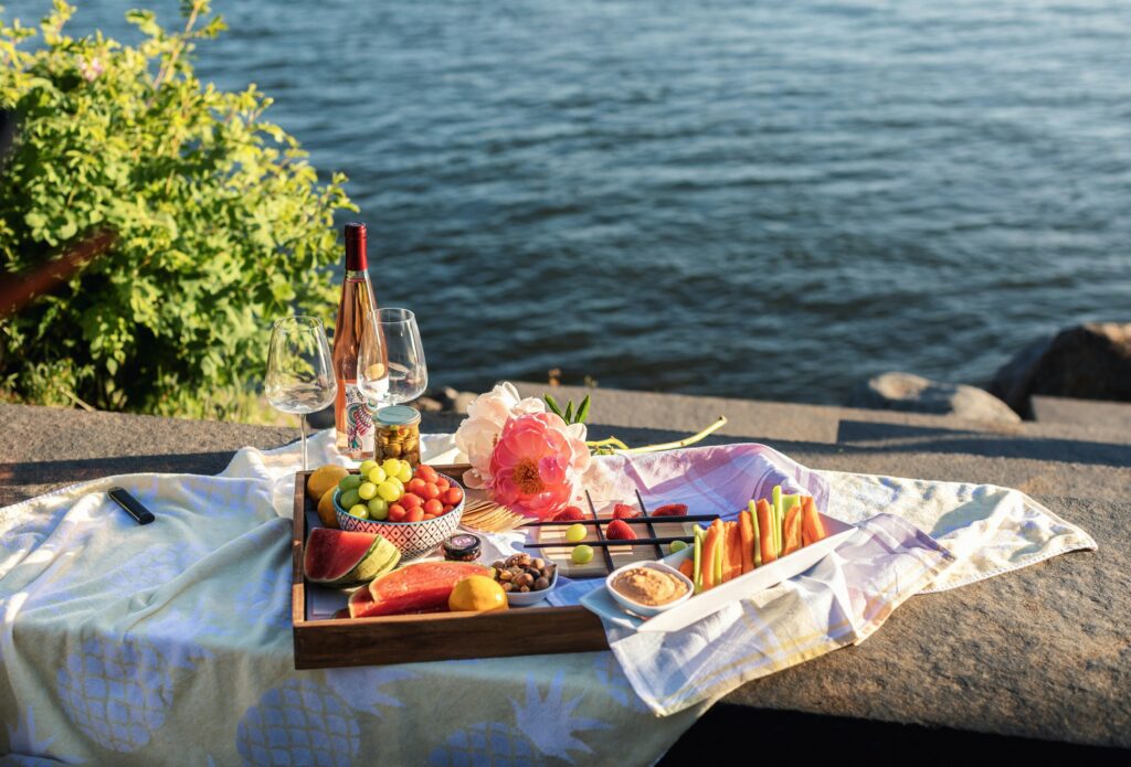 picnic by the water