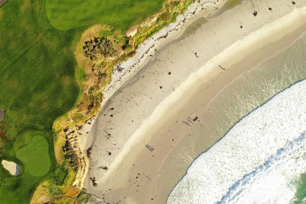 golf course by the sea