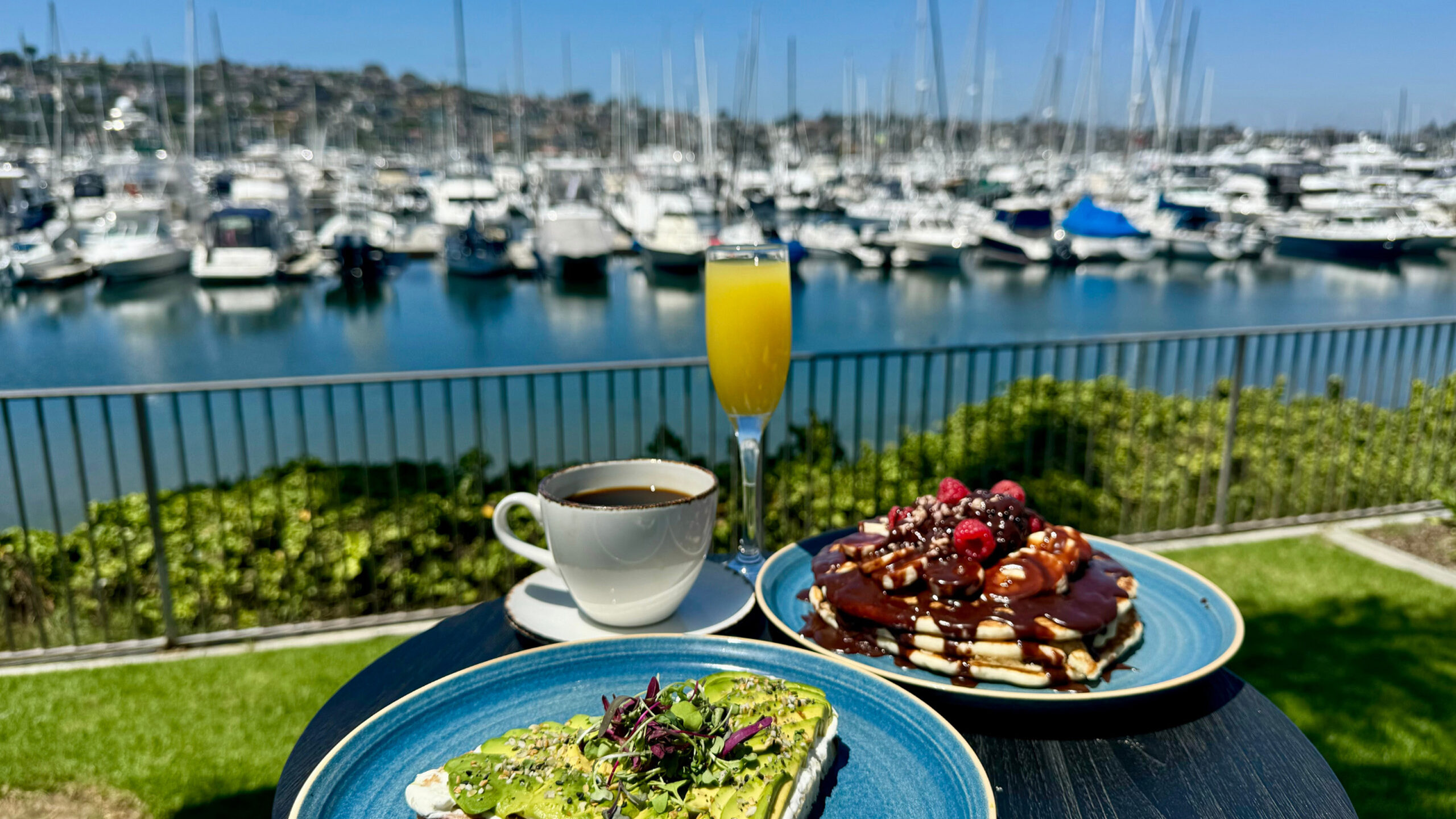 breakfast on the patio