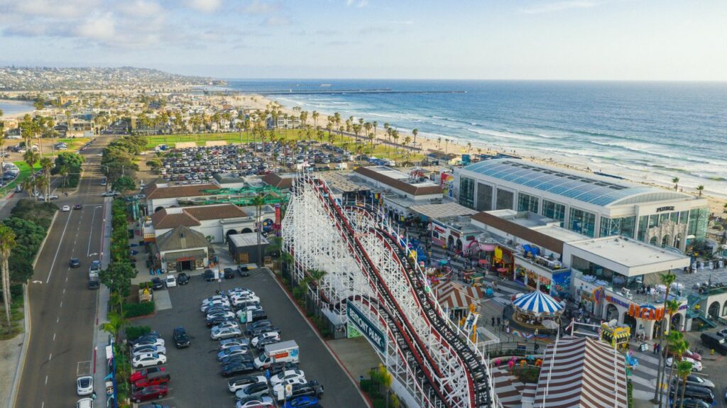belmont park aerial