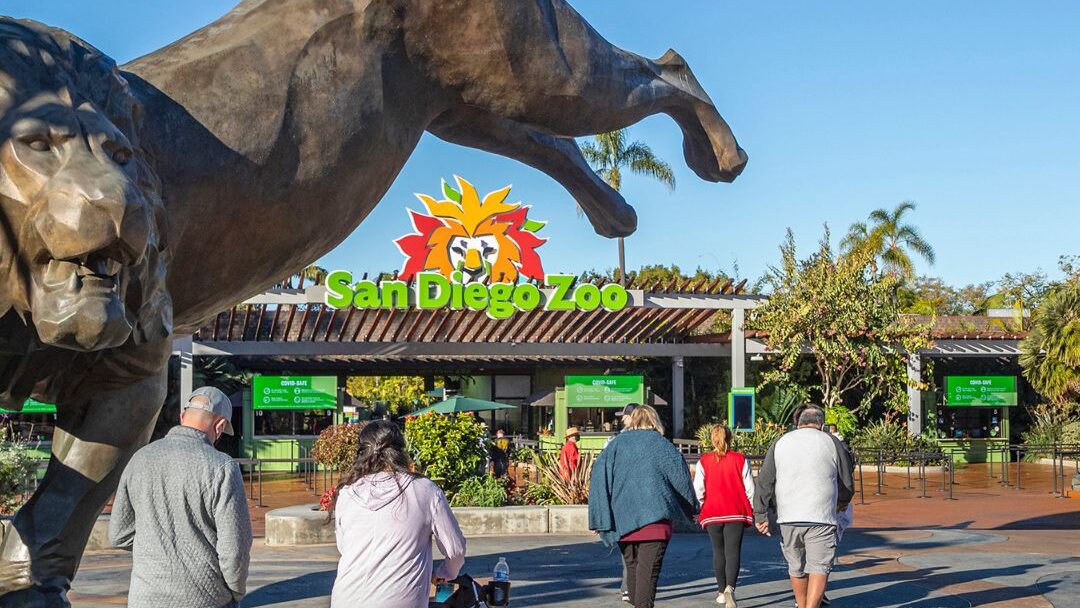 Entrance to San Diego Zoo