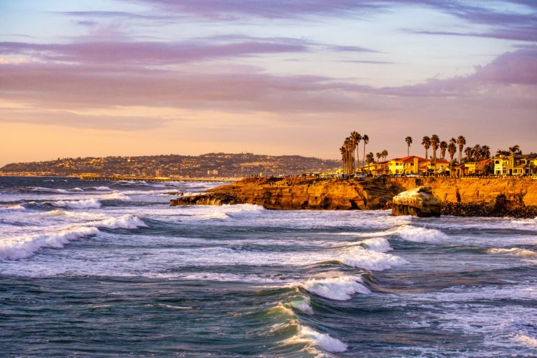 Sunset Cliffs at Sunset